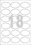 Avery L6024rev-25 nuimamos etiketės, 63,5 x 42,3 mm, 25 lapai