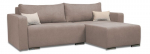 Kampinė sofa Deka-Sturis+ Kremas