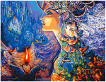 Tapyba pagal skaičius Deivė, 40x50