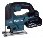 &Scaron;vytuoklinis pjūklas Makita DJV184RTJ, 18V, su akumuliatoriumi ir pakrovėju