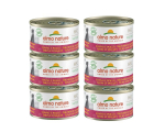 Almo Nature HFC Natural konservai &scaron;unims, tunas ir vi&scaron;tiena, 6 х 95g
