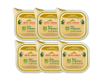 Konservai Almo Nature Bio Organic, &scaron;unims, kalakutienos pa&scaron;tetas, 6x100 g