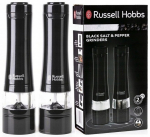 Russell Hobbs elektrinis pipirų ir druskos malūnėlių rinkinys, 2 vnt., juodas