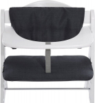 Maitinimo kėdutės pagalvėlė Hauck Deluxe, Melange Charcoal