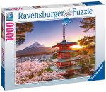 Dėlionė Ravensburger Fuji Cherry Blossom View, 1000 d.