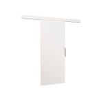 Stumdomos durys ni&scaron;ai ADRK Furniture Pixi 76, baltos