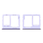 SIM kortelės laikiklis Samsung A326 A32 5G 2021 violetinis originalus (service pack)