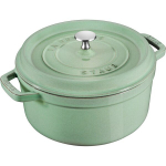Apvalus ketaus puodas STAUB 40508-707-0 - mėtų 6,7 ltr