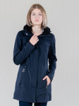 Luhta moteri&scaron;ka ilga softshell striukė ILONIEMI, tamsiai mėlyna