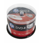 hp dvd-r, dme00025-3, 69316, 4,7 gb, 16x, su verpste, 50 vnt., be spausdinimo galimybės, 12 cm, skirtas duomenų archyvavimui
