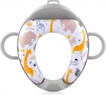 Tualeto sėdynė su atlo&scaron;u Lorelli, Grey animals/pilka