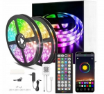 I&scaron;mani LED juosta 5050 RGB Bluetooth, 10 m