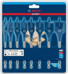 Plunksninių grąžtų rinkinys medienai Bosch 2608900335; 12-32 mm; 8 vnt.