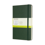 Moleskine Classic užra&scaron;ų knygutė L, kietais vir&scaron;eliais, žalia