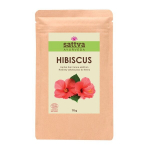 Kinrožių milteliai plaukams Sattva Ayurveda Hibiscus, 70 g