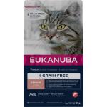 Eukanuba Grain Free Senior vyresnio amžiaus katėms su la&scaron;i&scaron;a, 2 kg
