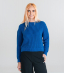 Megztinis moterims Vero Moda 5715427059740, mėlynas
