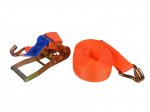 Krovinio tvirtinimo diržas su terk&scaron;le 8m/5T/50mm (G02358)