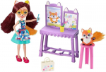Rinkinys su lėle ir lape Mattel Enchantimals Felicia