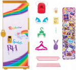 Rainbow High Mokyklinė spintelė su priedais
