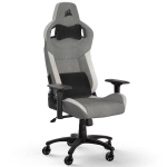 Corsair T3 Rush (2023) Fabric White on Grey (Medžiaginė Baltai Pilka) Kėdė