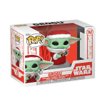 FUNKO POP! Vinilinė figūrėlė: Star Wars: The Mandalorian - Holiday Grogu (The Child)
