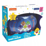 Lexibook Baby Shark Ne&scaron;iojamas Cd Grotuvas su Mikrofonais