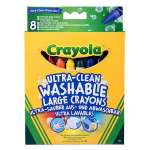 Spalvotos kreidelės Crayola, 8 vnt.