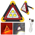 LED įspėjamasis trikampis, žibintuvėlis, "PowerBank" + baterijos