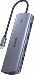 Unitek D1113a 9-in-1 Usb-c Hub: Hdmi, Vga, Ethernet, Pd 100w