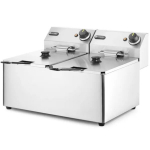 Dviguba gastronominė gruzdintuvė Kitchen Line 7kW 230V 2 x 8L