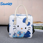 Autenti&scaron;ka Didelės Talpos Hello Kitty Kelioninė Rankinė, Mėlyna KT katė