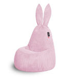 Sėdmai&scaron;is Qubo Daddy Rabbit Bubblegum FEEL FIT didelis ergonomi&scaron;kas poilsio krėslas