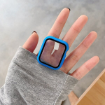 Grūdinto stiklo apsauginis dangtelis Apple Watch, Mėlyna B