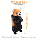 Pliu&scaron;iniai gyvūnai - ūdra, bebras, panda, kengūra., Raudonoji panda