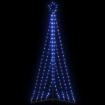 &Scaron;viečianti kalėdų eglutė, 339 mėlynos led, 187cm