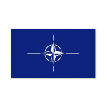 Nato vėliava (1x1,70cm) siūta