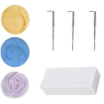 Vilnos ir įrankių vėlimui rinkinys RainBow, 7 vnt.