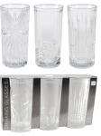 EXCELLENT HOUSEWARE - Stiklinė, 380 ml, 3 vnt.