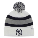 New york yankees cuff knit 47 brand b-brkaw17ace-wh unisex balta B-BRKAW17ACE-WH