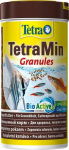 Maistas gėlavandenėms dekoratyvinėms žuvims Tetra TetraMin Granules, 250 ml