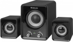 "defender" garsiakalbiai z4, 2.1, 11 w, juodi, garsumo reguliavimas, žemų dažnių reguliavimas, 50 hz~20 khz