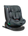 Automobilinė kėdutė KikkaBoo i-Round i-Size, 0-36 kg, Dark Grey