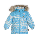 Huppa Berniukų žieminė striukė CONNOR, blue atoll pattern/ blue atoll