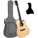 Akustinė gitara Cascha Performer Series CGA300, natūrali