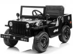 Elektromobilis vaikams Willys su pultu, juodas