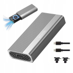 Profesionalus SSD korpusas M.2 NVMe PCIe USB 4.0 40 GB/s Zenwire M280U4C