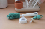 BEABA SILIKONINIS BUTELIUKŲ IR ŽINDUKŲ &Scaron;EPETYS, SAGE GREEN