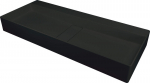 Granitinis praustuvas Deante Blur, 80x40 cm, CQB_NU8S, Nero