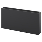 Radiatorius Mexen Flat CCF33, 900 x 700 mm, pajungimas i&scaron; apačios per vidurį, 2101 W, antracito